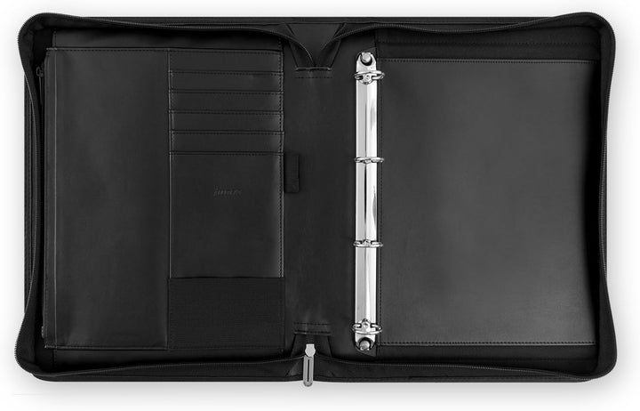 Filofax Metropol Zipped Portfolio - Black schwarz, schwarz