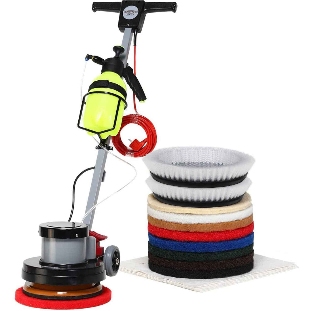 floorboy Z12C Einscheiben Reinigungs- und Poliermaschine (Universalset mit Tank), Universalset mit T