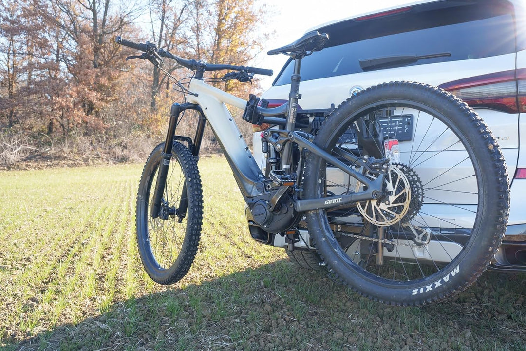 Farad Fahrradträger für Anhängerkupplung Susa für E-Bikes und Fat-Bikes (2 Fahrräder), Schwarz, 2 Fa