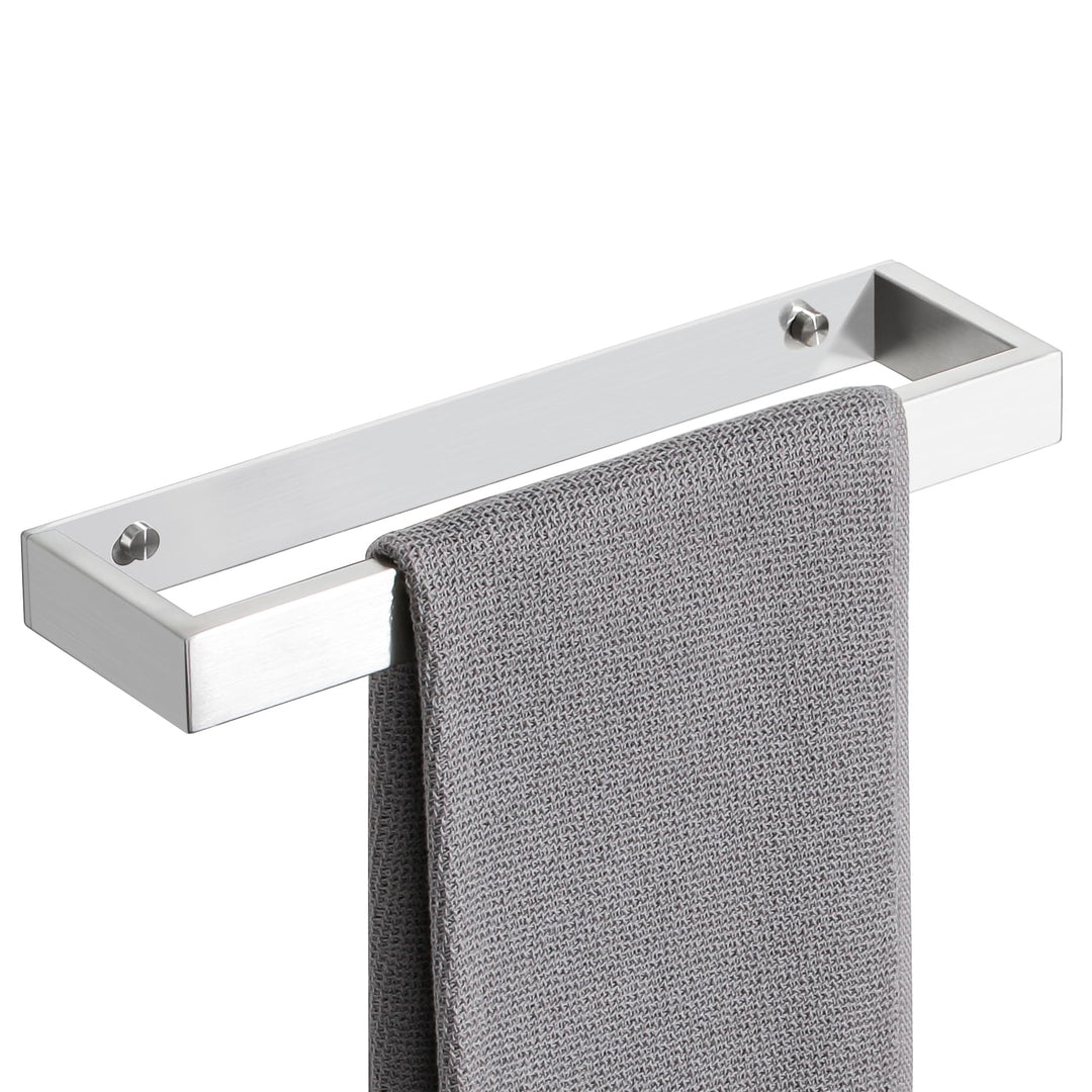 SAYAYO Handtuchhalter ohne Bohren Wand Bad Edelstahl Gebürstet 30CM | Handtuchstange Badezimmer Gäst