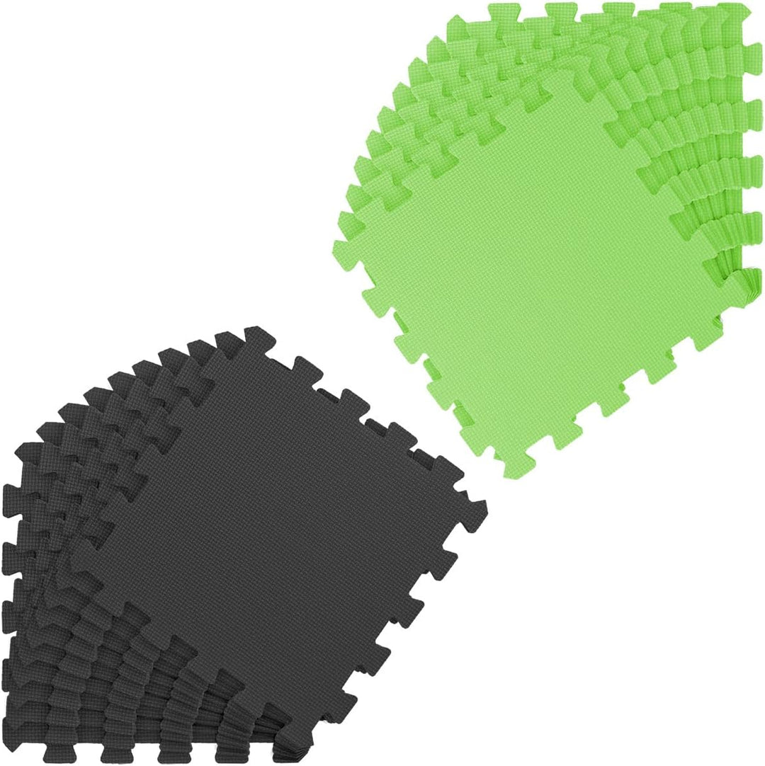 LittleTom 18 Teile Spielmatte Baby ab Null - 30x30 Schaumstoff Puzzlematte Kinder Isomatte Baby Spie