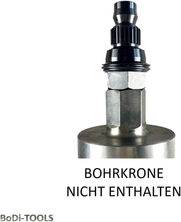 Bohrkronen Adapter, Dosensenker Adapter, Fliesenbohrer Adapter, (Adapter, DDBU-Hilti 1 1/4" Zapfen)