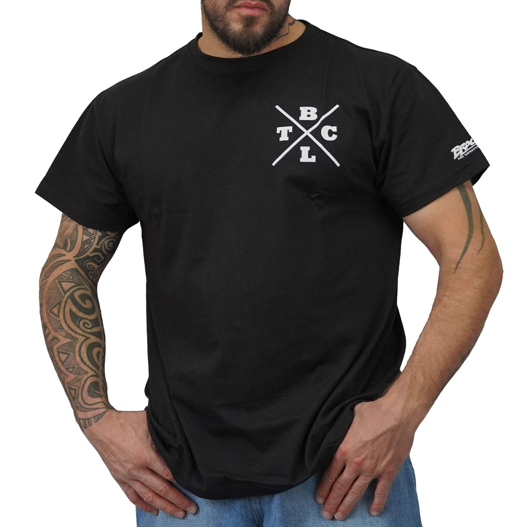 Brachial Premium Herren T-Shirt Beach Regular - für Freizeit Bodybuilding Workout Gym Kraftsport Fit
