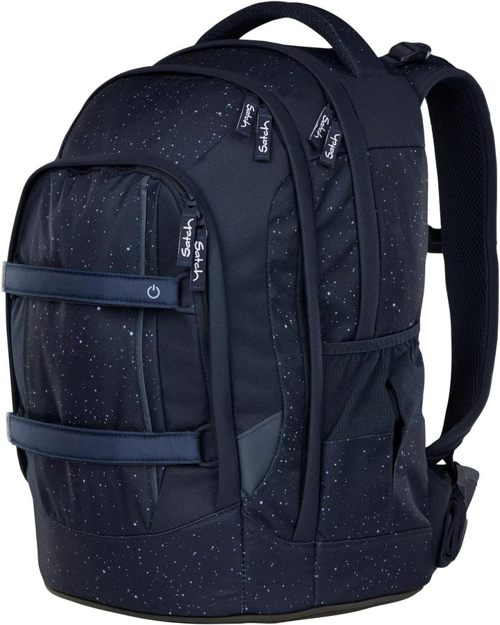 Satch Pack Set Set 3 teilig ab 5. Klasse ergonomisch 30L Stauraum mit Schlamperbox Sportbeutel