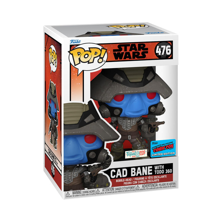 Funko Pop! Star Wars: Cad Bane mit Todo - (NYCC/Fall Con) - Star Wars: The Bad Batch - Vinyl-Sammelf