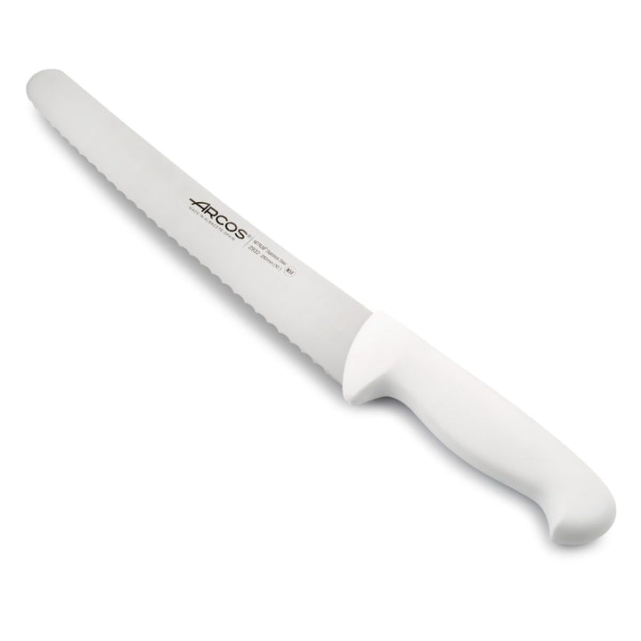 Arcos Konditormesser aus Nitrum-Edelstahl mit 250 mm Klinge - Ergonomischer Griff aus Polypropylen,