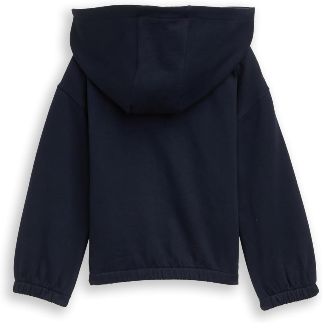 Tom Tailor Mädchen Kinder Cropped Sweatjacke mit Stickerei 128-134 10668 - Sky Captain Blue, 128-134