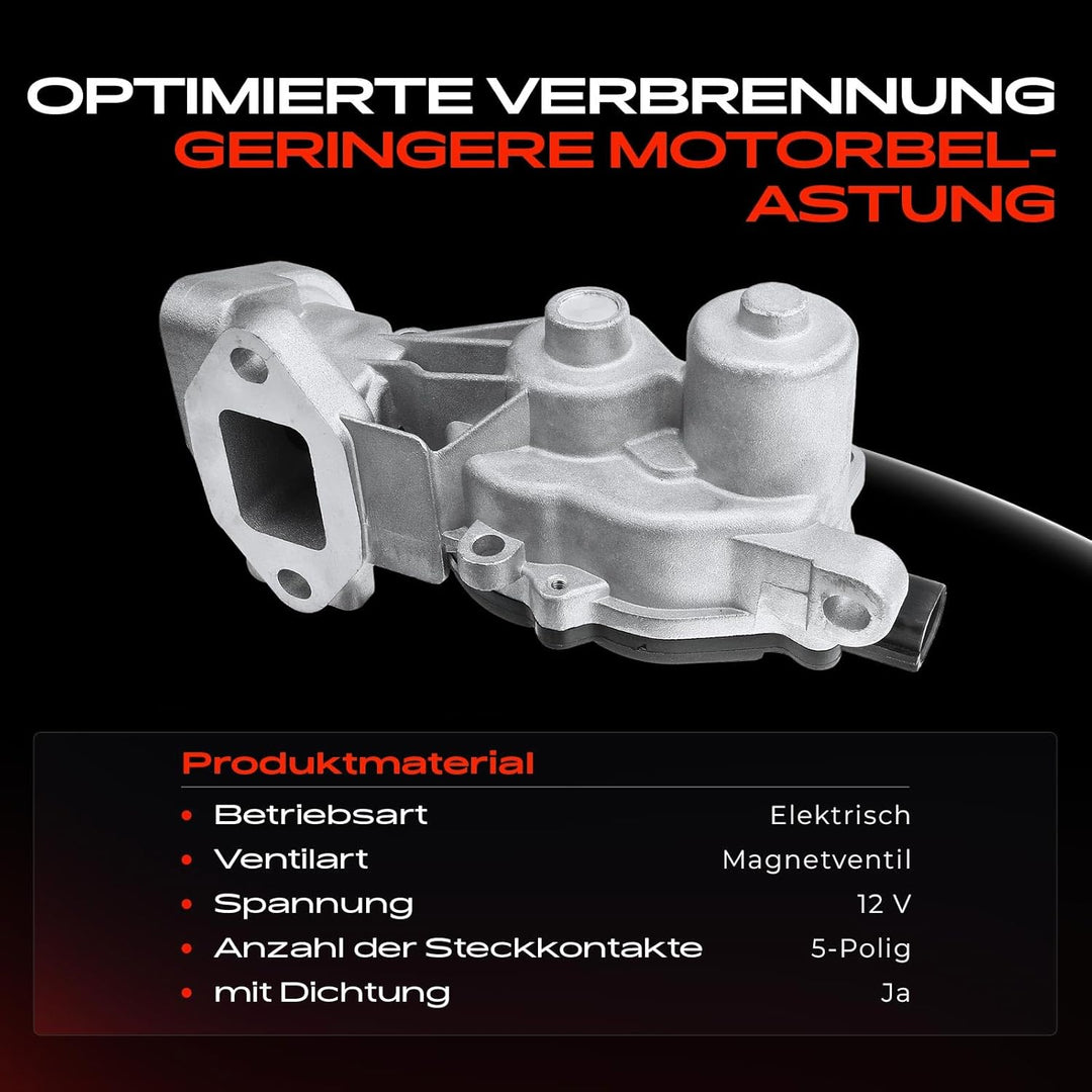 AGR-Ventil für Astra J/Astra J Caravan J Astra J GTC Corsa D S07 Meriva B S10 Mokka/Mokka X J13 1.7L