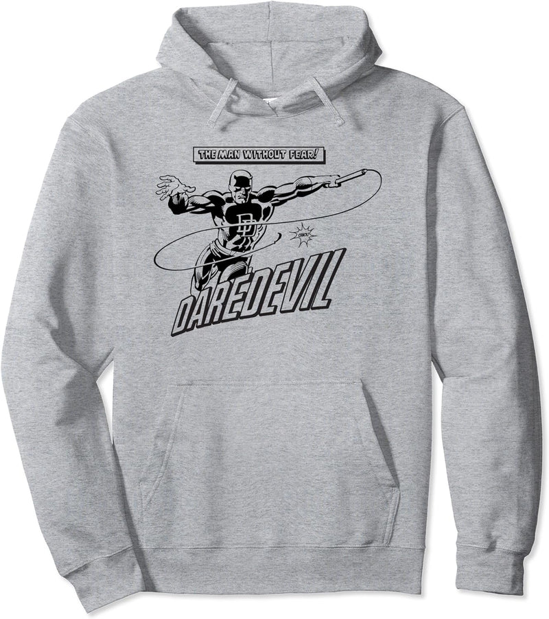 Marvel Daredevil The Man Without Fear Retro Pullover Hoodie