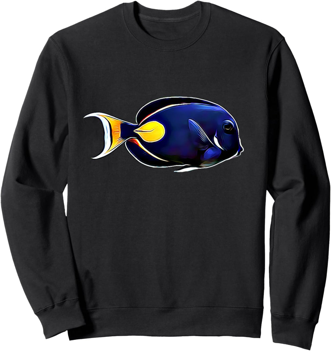 Achilles Tang Salzwasser Riffaquariumfische Sweatshirt