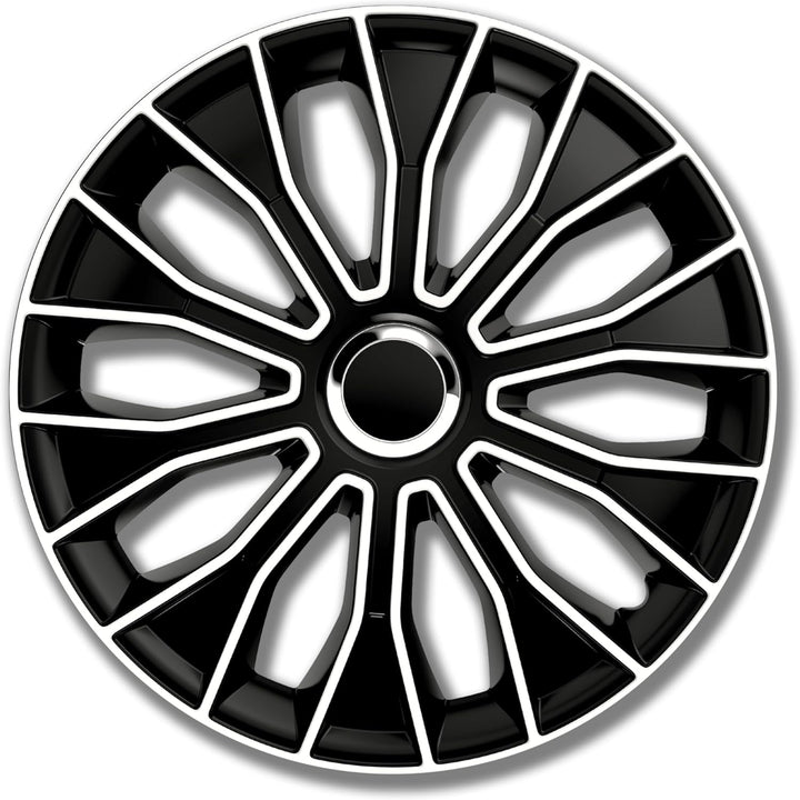 PETEX Unbekannt - Radzierblendenset, 38,1 cm (15 Zoll), in Schwarz/Weiss (1350-3630)