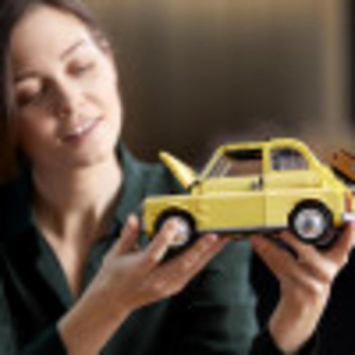 LEGO Creator Expert Fiat 500 10271 Toy Car Building Set for Adults and Fans of Model Kits Sets Idea,