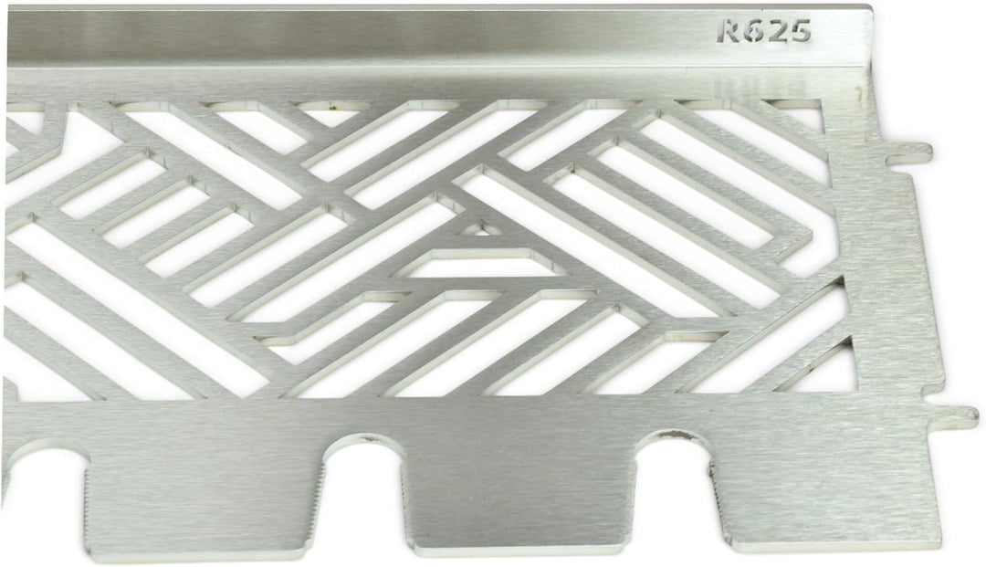 Grillrost.com Das Original Edelstahl Multistation | Warmhalterost für Napoleon Rogue 625 | Hähnchenk