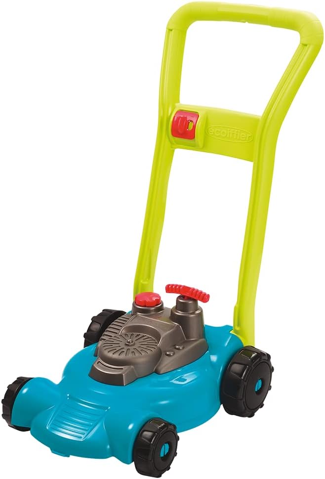 Spielzeug Ecoiffier 4585 Garten-Set, 3-in-1: Rasenmäher, Schubkarre, Korb und Gartenzubehör, Gartenw
