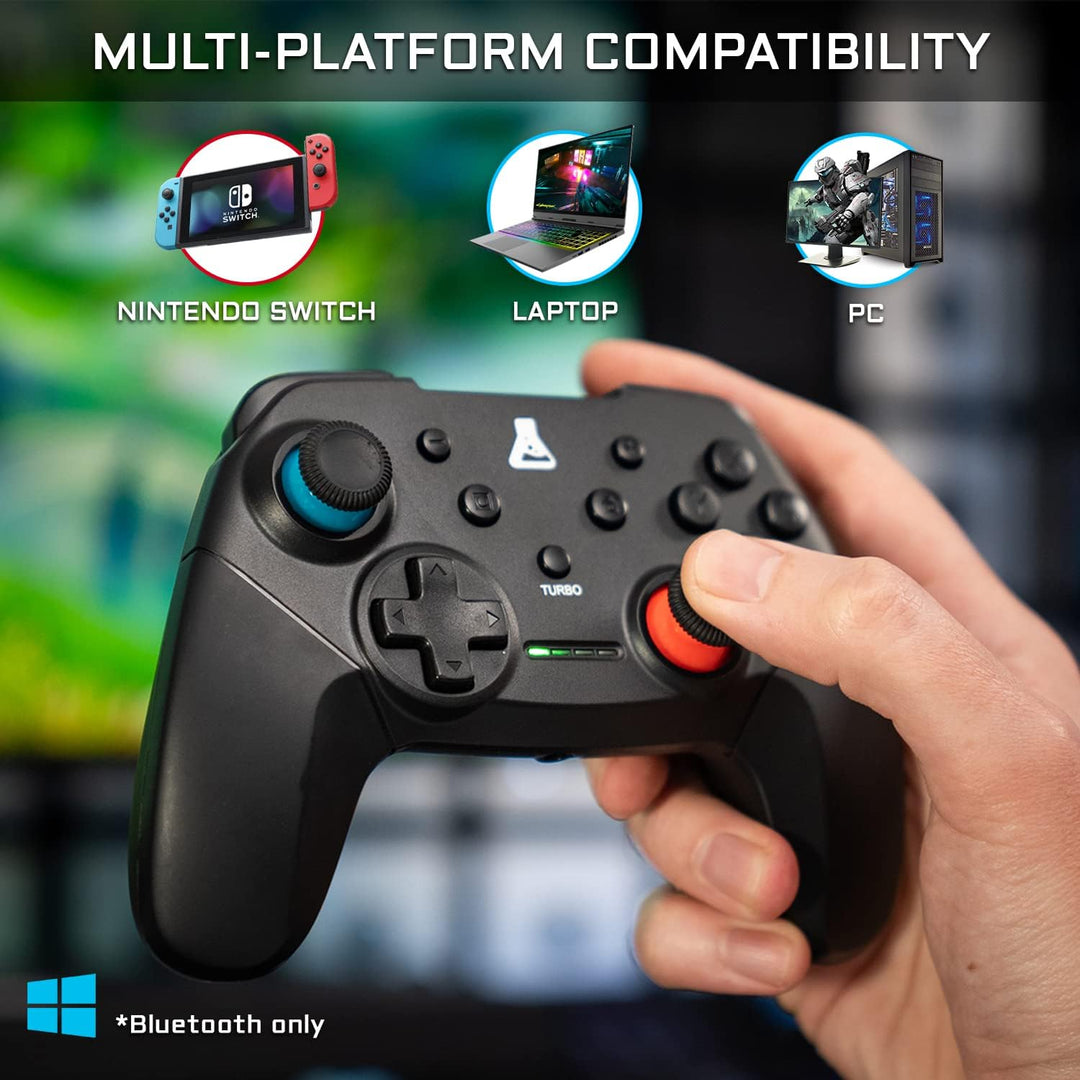 THE G-LAB K-Pad THORIUM Switch Wireless Bluetooth Gaming Controller mit integrierter Vibration, Game