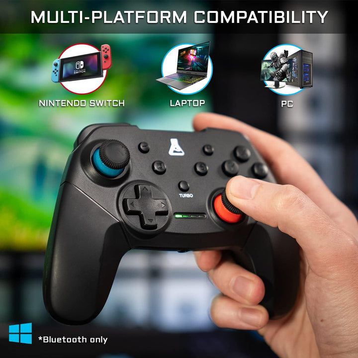 THE G-LAB K-Pad THORIUM Switch Wireless Bluetooth Gaming Controller mit integrierter Vibration, Game
