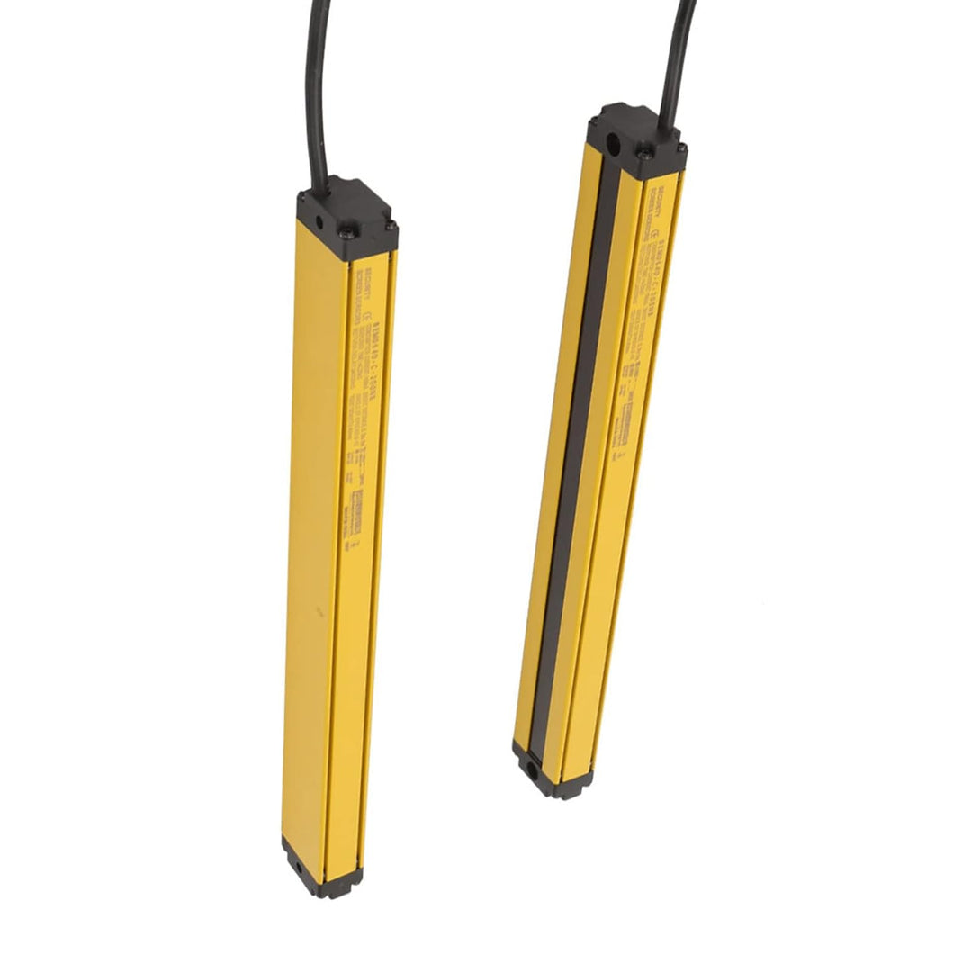 Oumefar Lichtvorhang Sicherheitsschalter Sensor, Sensor, Sensor, DC 10–30 V, Lichtgitter (6 Strahlen