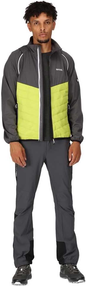 Regatta Herren 2in1 Daunenjacke/Weste Steren Hybrid XXL Lime, XXL Lime