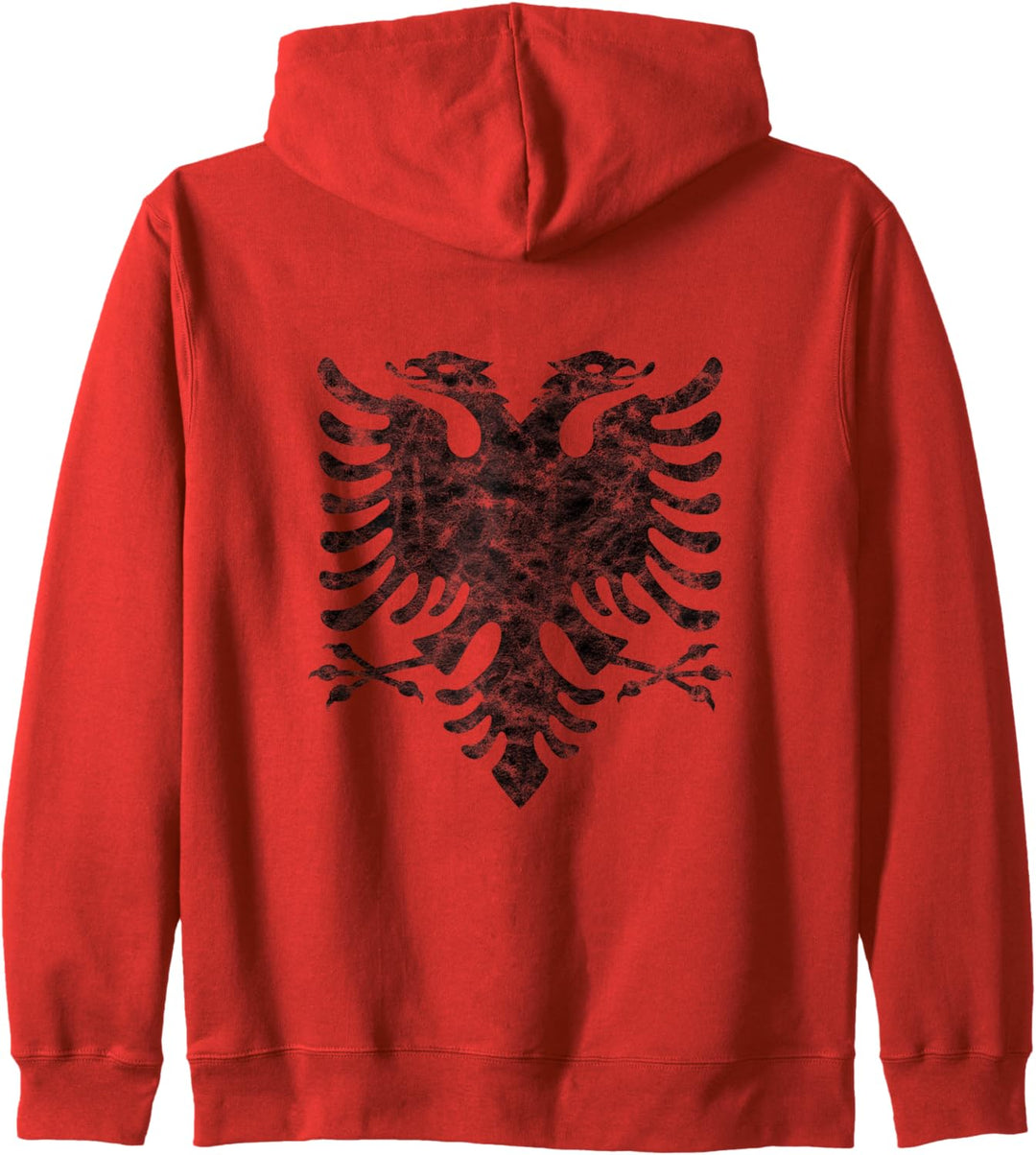 Albanien Flagge Albanisch Albaner Kosovo Stolz Doppeladler Kapuzenjacke