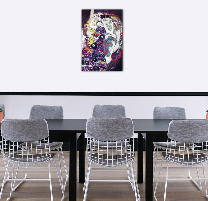 Printed Paintings Leinwand (60x80cm): Gustav Klimt - Die Jungfrau (1913) 60x80 cm, 60x80 cm