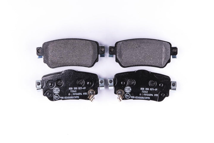 HELLA PAGID 8DB 355 021-491 Bremsbelagsatz - T2343 - Dicke/Stärke: 15.1mm - Bremssystem: TRW - mit a