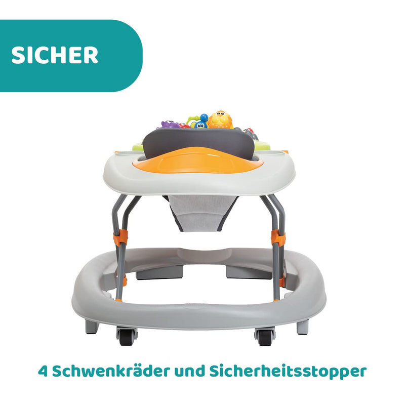 Chicco Laufband Walky Talky mit Elektrischer 3D-Aktivität, 42 cm Länge x 48 cm Breite x 12 cm Höhe,