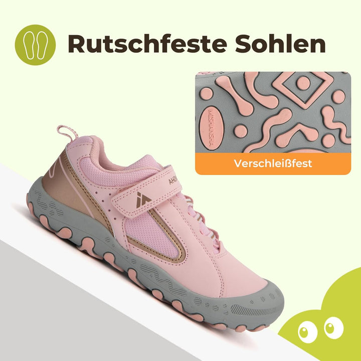 Mishansha Unisex-Kinder Turnschuhe Trekkingschuhe Mädchen Wanderschuhe Outdoor Sportschuhe 24-38, 37