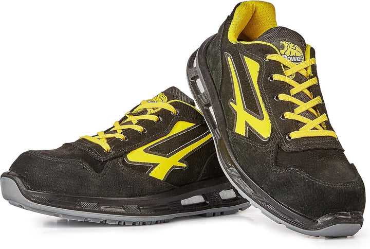 U-Power Red Lion Bolt, Unisex-Sicherheitsschuhe, leichte, flexible, pannensichere Lederturnschuhe, m