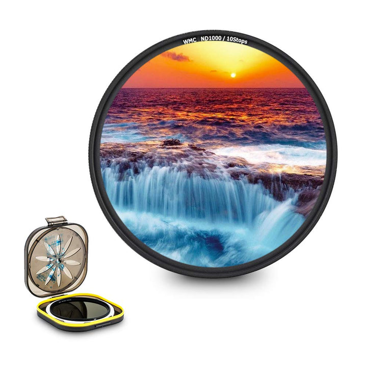 JJC 67 mm ND1000 ND Filter 10-Stop Neutral Graufilter für Canon EF-S 18-135 mm F3.5-5.6 RF 24-105 mm