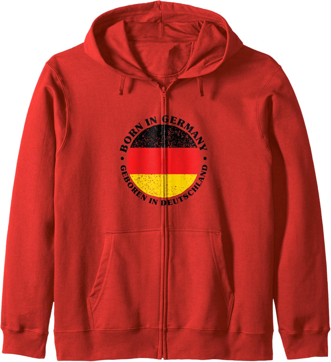 Deutsche Flagge Deutschland Patriotisches Retro Deutschland Kapuzenjacke