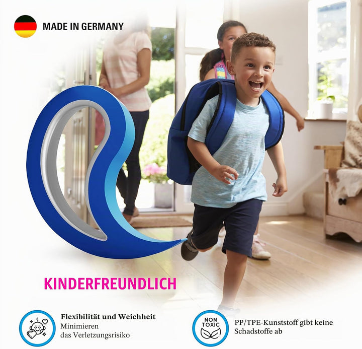 Stoppy, Stoppi, Fensterstopper, Türstopper, Türkeil, Türhaken, Fensterklammer, 12er Set (erhältlich