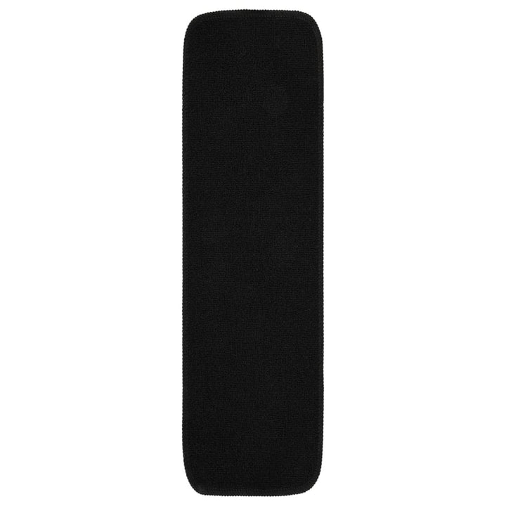 homiuse Antirutsch Stufenmatten 15 STK. 75x20 cm Schwarz Rechteckig Treppenstufen Matten Modern Stuf
