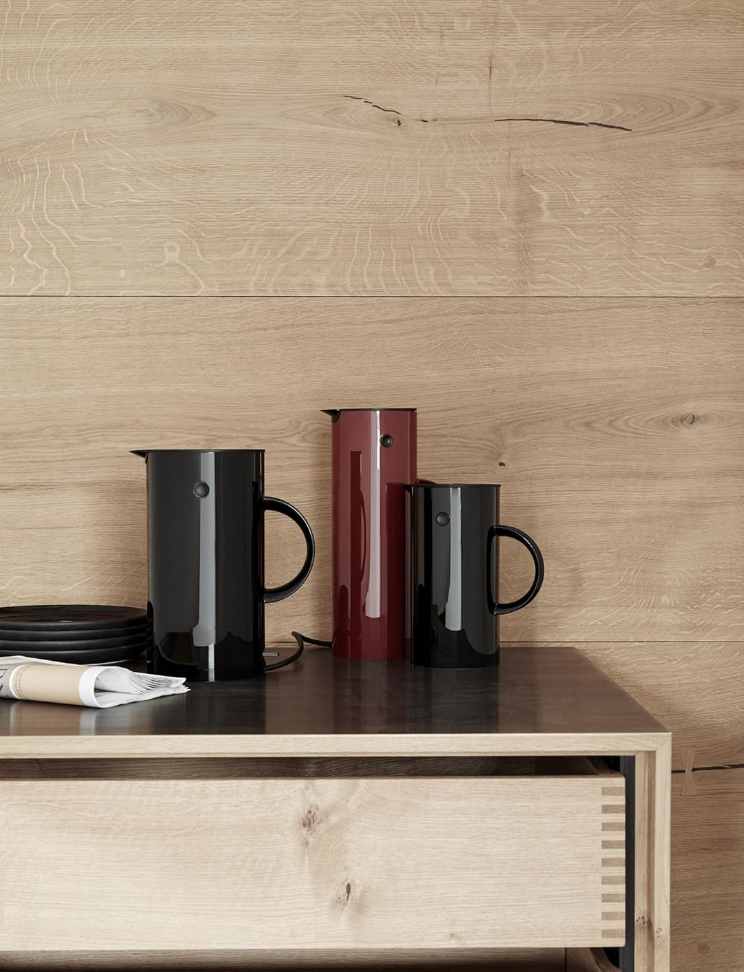 Stelton Wasserkocher EM77 - Elektrischer Kocher, Wasserkessel im skandinavischen Design- Schnell koc