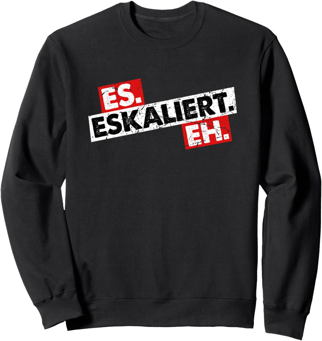 Es Eskaliert Eh Pulli Bier Mallorca Männer Es Eskaliert Eh Sweatshirt