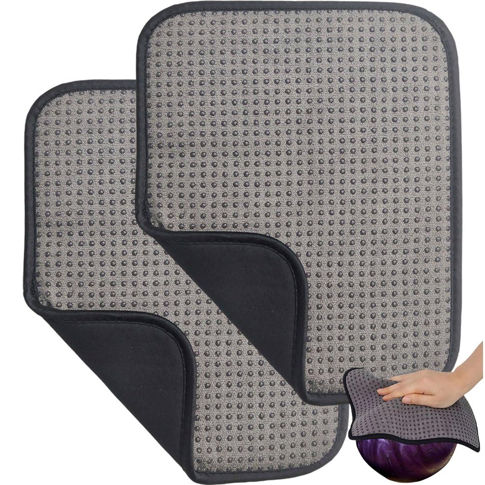 2 Teile/Satz Bowling Ball Handtuch Mikrofaser Bowling Reinigung Handtuch Nicht-Slip Bowling Ball Sha