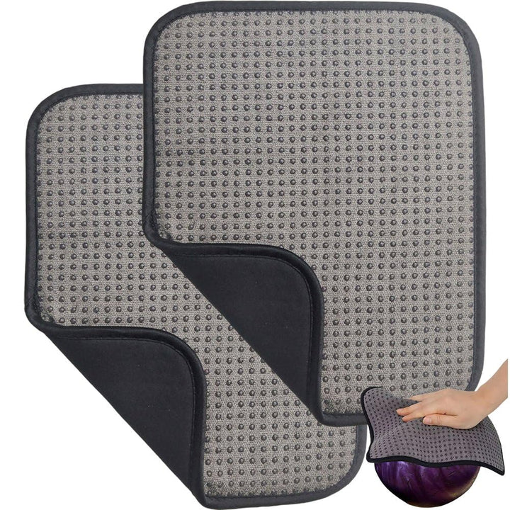 2 Teile/Satz Bowling Ball Handtuch Mikrofaser Bowling Reinigung Handtuch Nicht-Slip Bowling Ball Sha