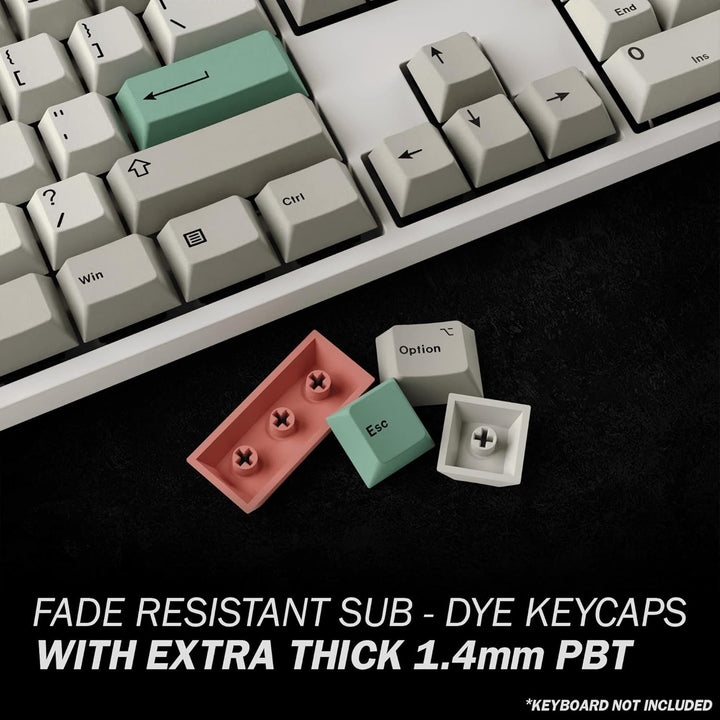 Custom Keycaps | Dye Sublimation PBT Keycap Set for Mechanical Keyboard | 139 Keys | Cherry Profile