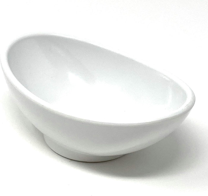 4x Dipschalen Melamin Set Weiss 758 Snackschale Servierschale Klein Mini Saucenschälchen Soja Weiss