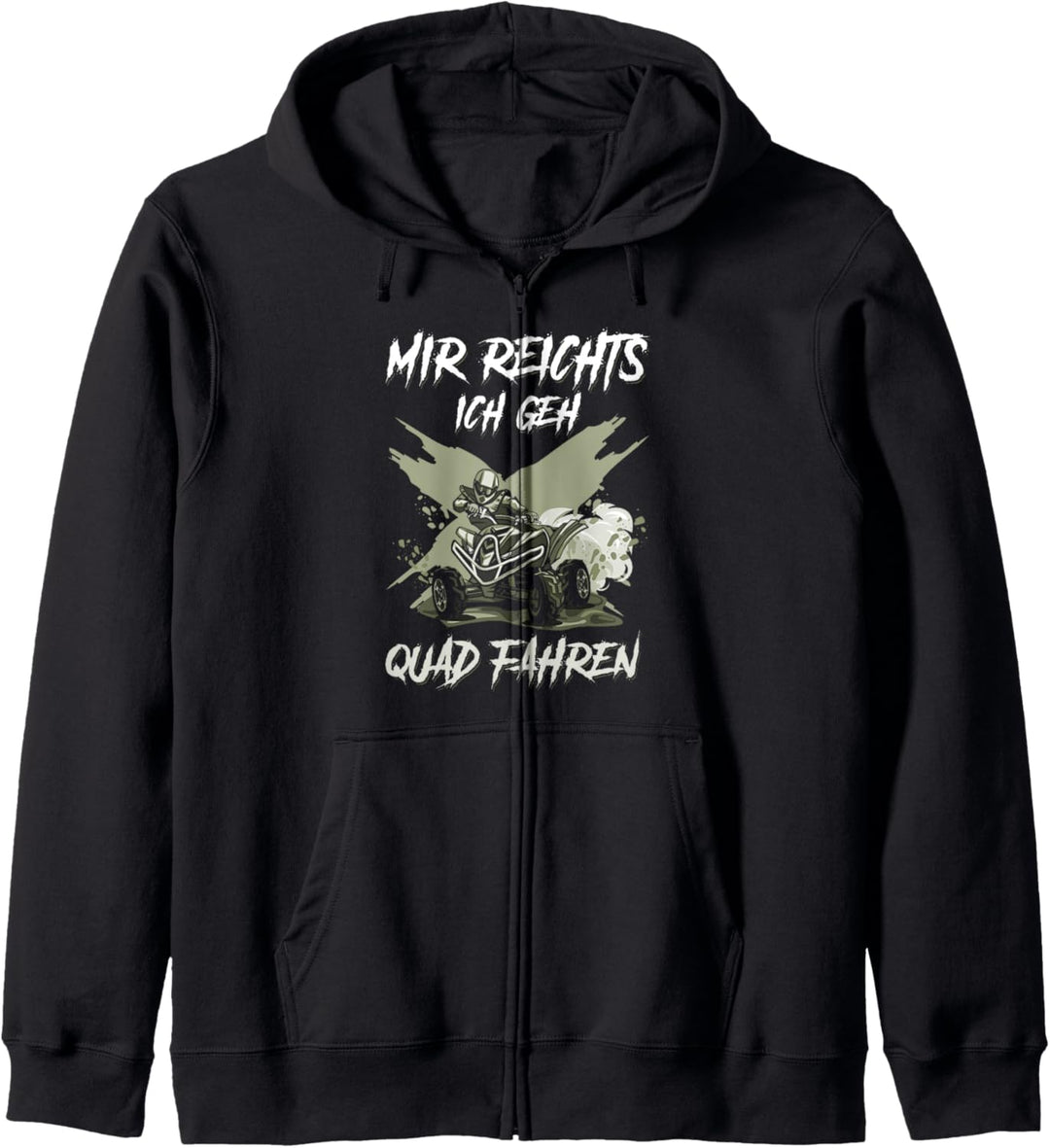 Mir reichts ich geh Quad fahren ATV Offroad Biker Geschenk Kapuzenjacke