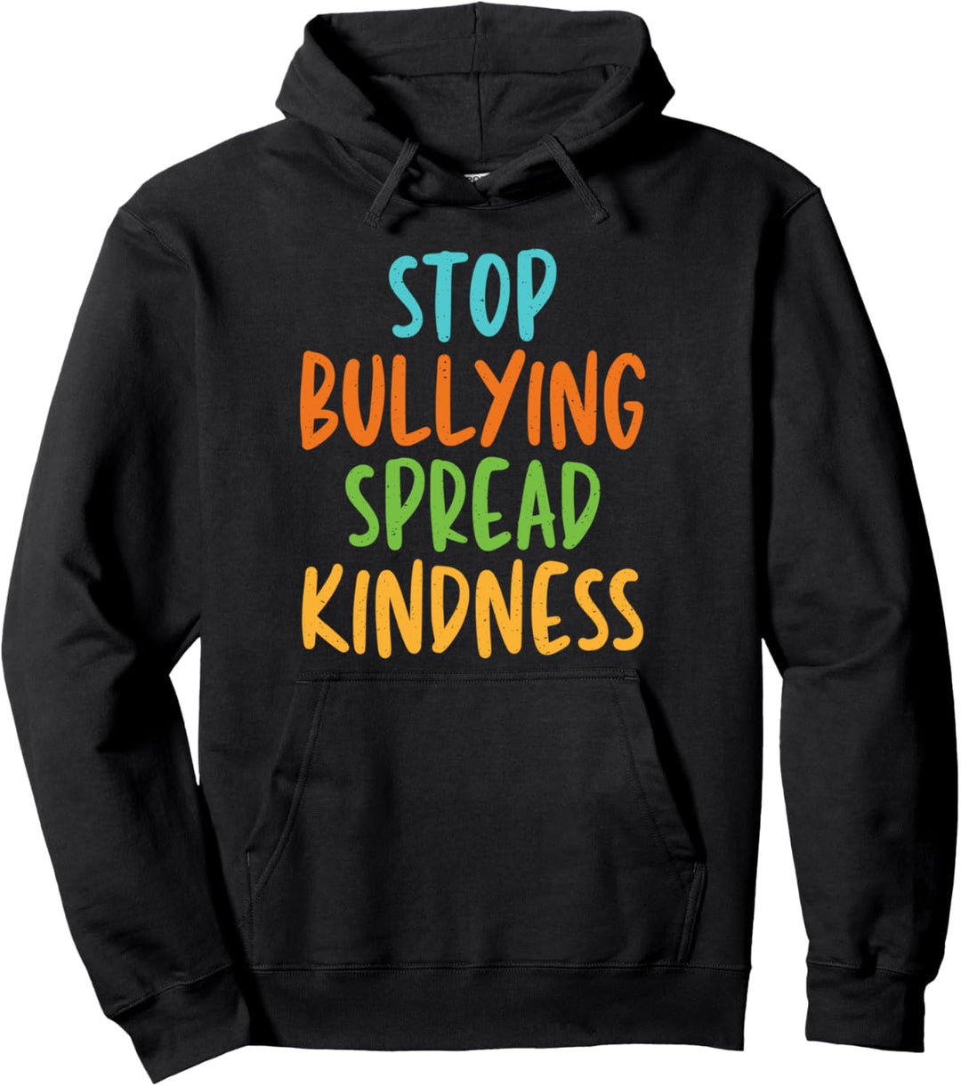 Stop Mobbing & Spread - Stomp Mobbing Anti-mobbing-spruch Pullover Hoodie