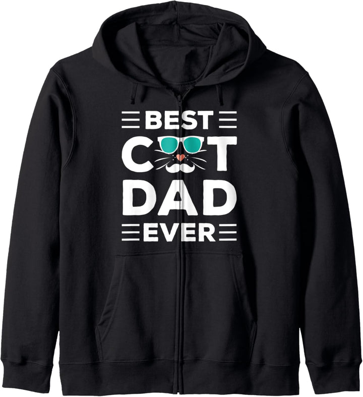 Best Cat Dad Ever Kapuzenjacke