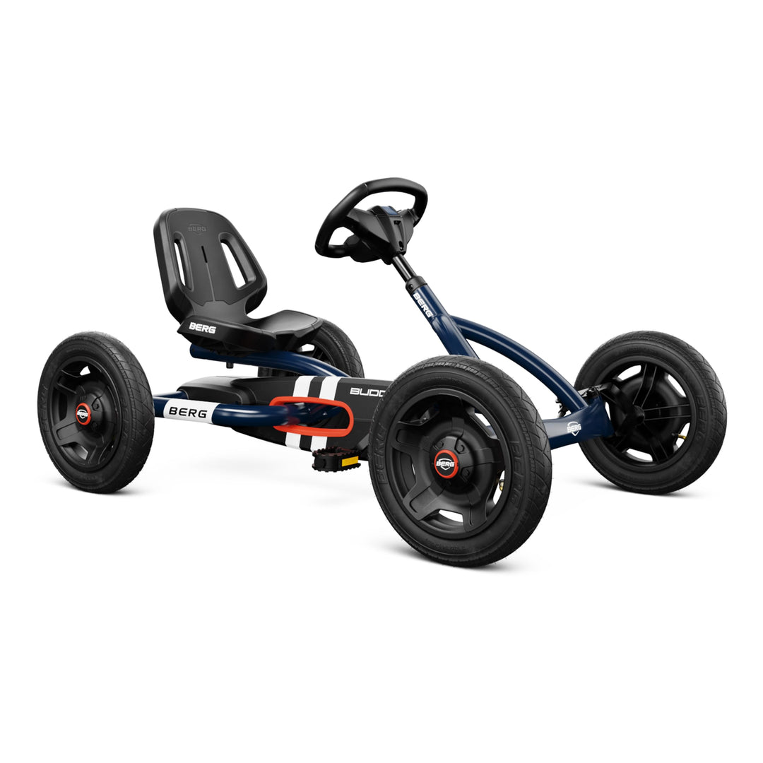 BERG Buddy Classic Pedal Gokart Blau | Kinderfahrzeug | Tretfahrzeug mit hohem Sicherheitsstandard |