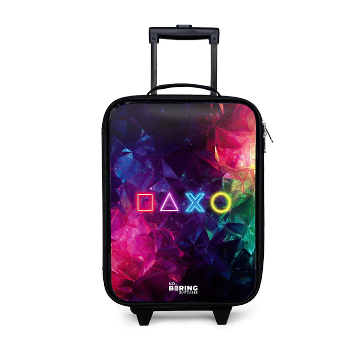 NoBoringSuitcases.com® Kinderkoffer Klein Reise Trolley 48x31x19 cm Rollkoffer Kleiner Kinder Koffer