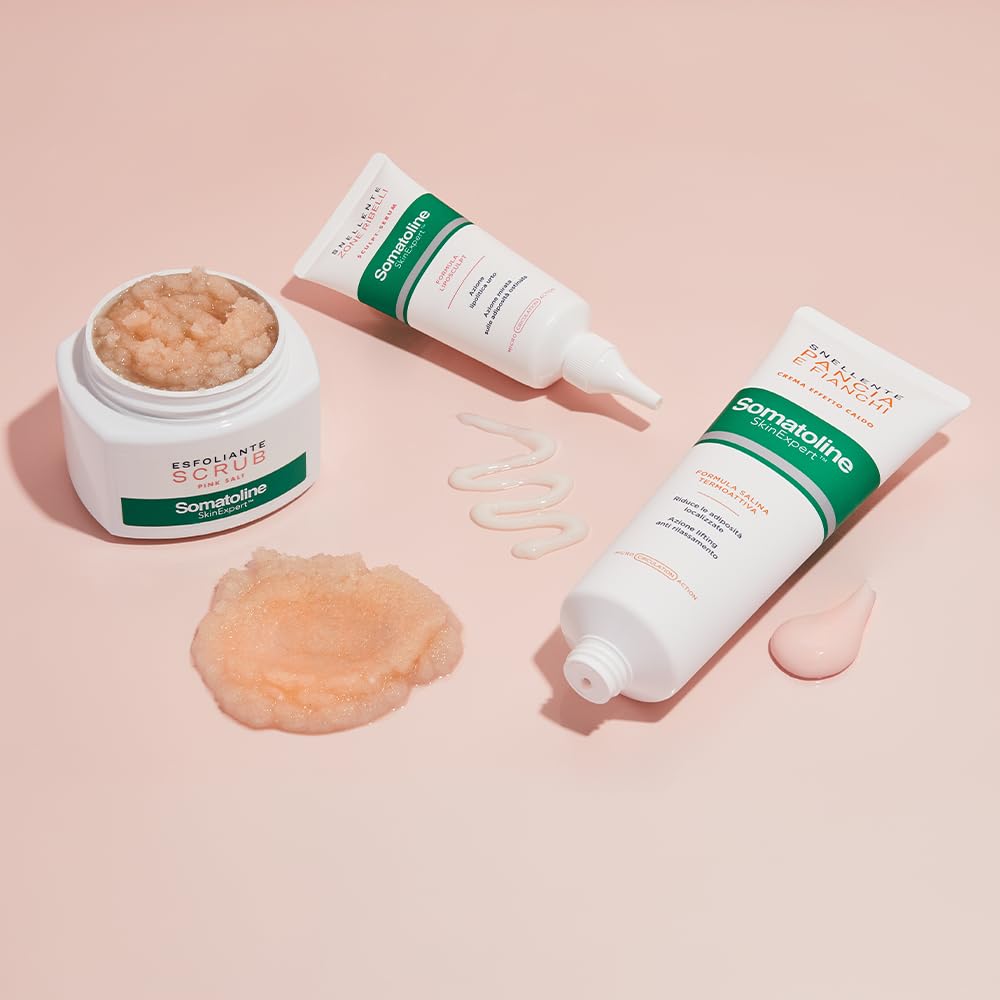 Somatoline Skin Expert Scrub Pink Salt Peeling Körper Revitalisierend, 350 g