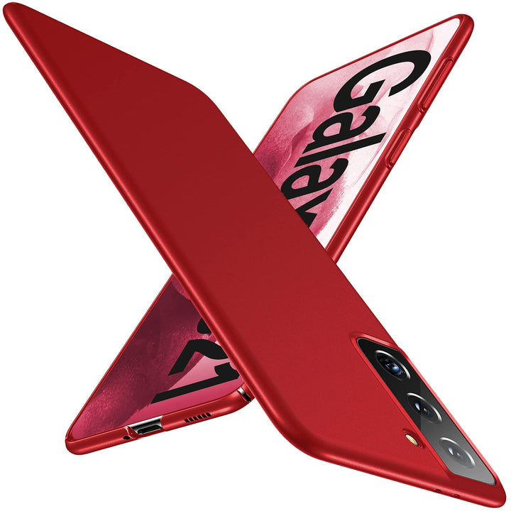 sqgylgl Ultradünne Hülle für Samsung Galaxy S21 5G, Extrem Dünn Matte Finish Handyhülle PC Schale [A