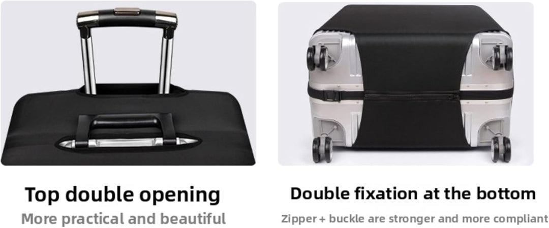 Elastic Travel Suitcase Protective Cover, Washable Luggage Cover,Protective Cover for Suitcases with