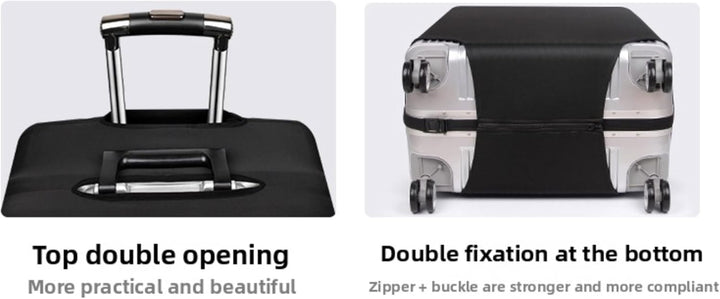 Elastic Travel Suitcase Protective Cover, Washable Luggage Cover,Protective Cover for Suitcases with