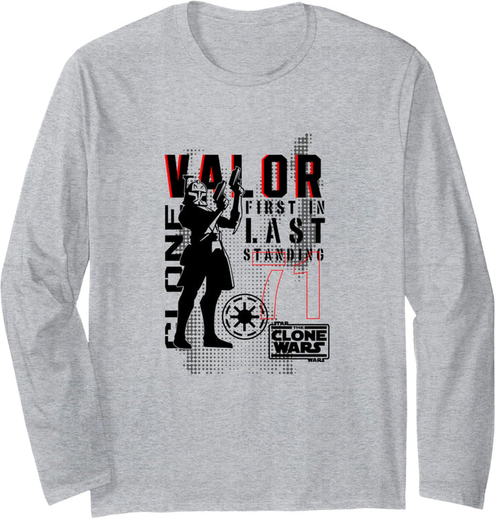 Star Wars: Clone Wars Valor First In Last Standing Langarmshirt