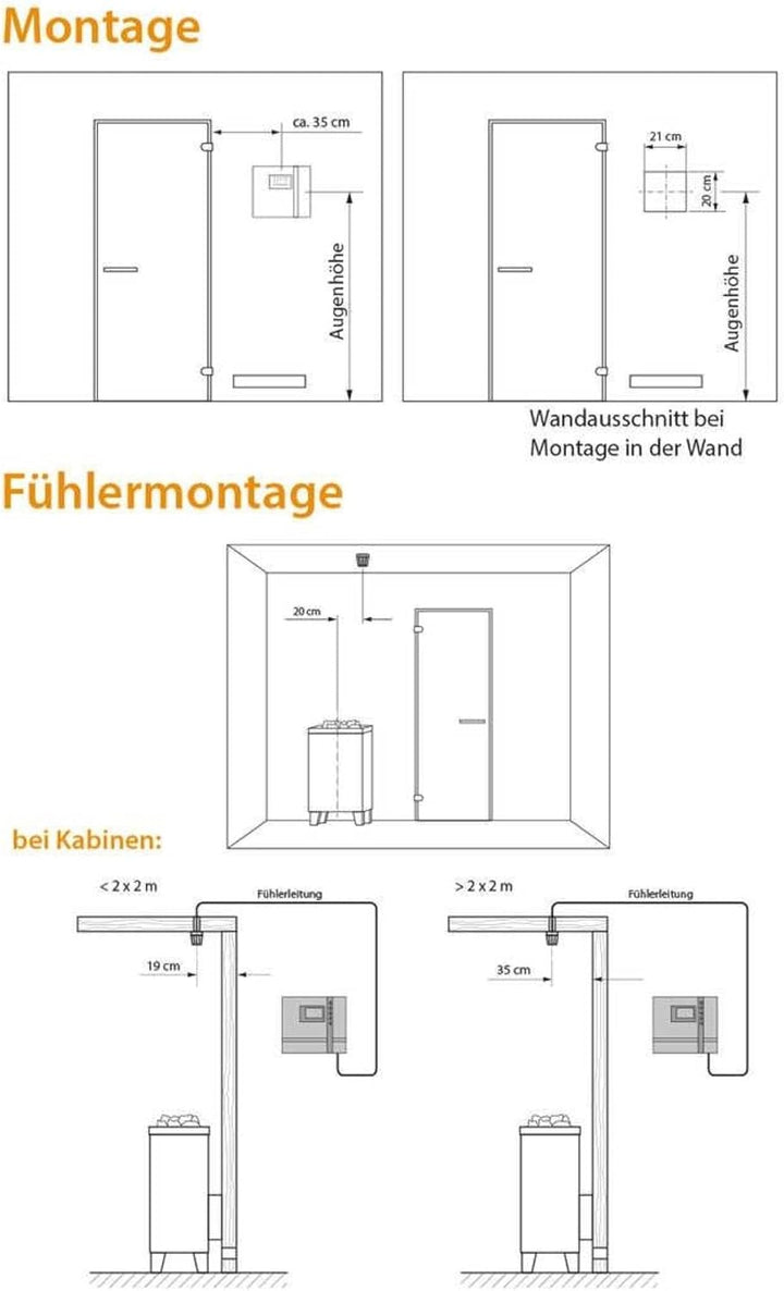 EOS ECON H1 Saunasteuergerät