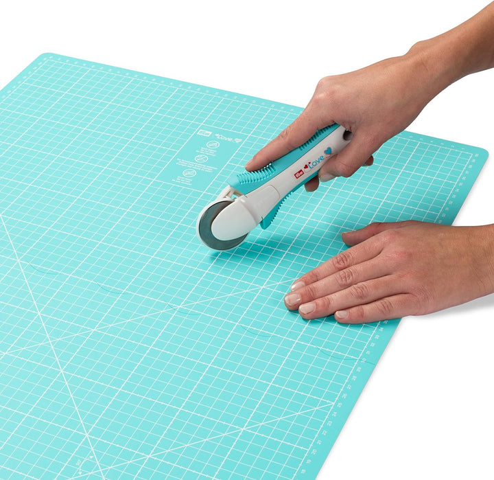 Prym Schneidematte, 45 x 60 cm Gesamtfläche, 30 x 45cm gefaltet Single, Single